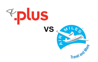 PC Plus logo & Air Miles logo