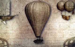 The flying machines of Leonardo da Vinci