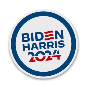 Biden-Harris 2024 re-election pin