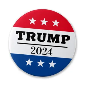Trump 2024 re-election pin